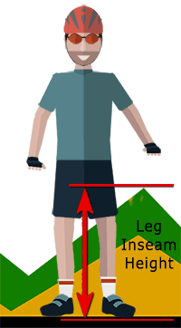 Leg Inseam Height measuring