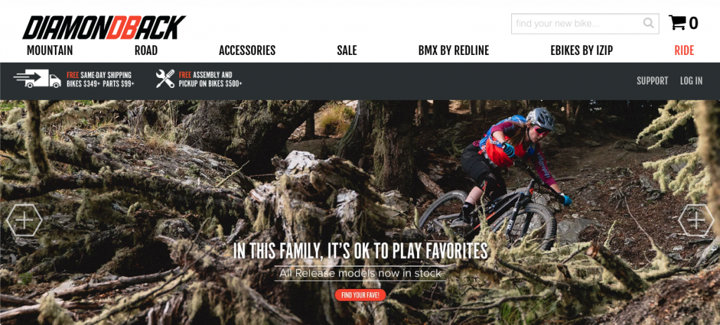 diamondback mountain bike accessories