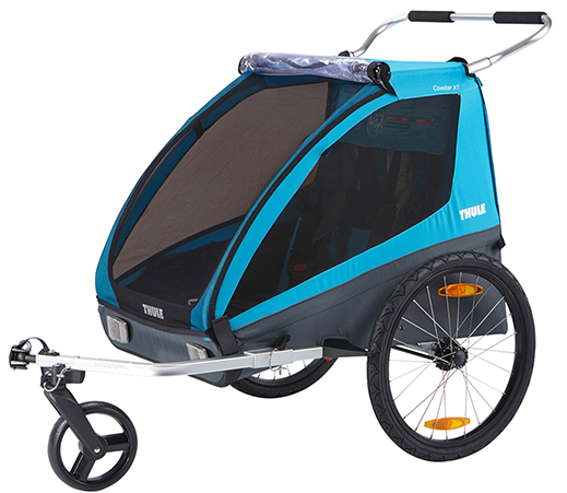 single child bike trailer stroller