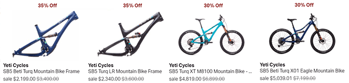 cyber monday bike sale