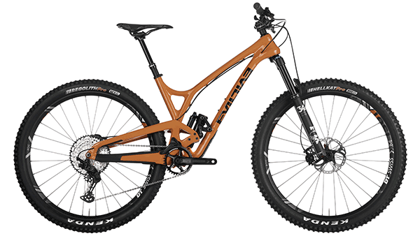 evil full suspension mountain bike