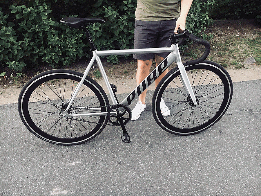 pure cycles fixie bike