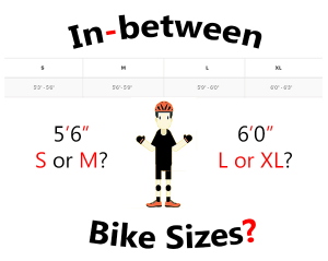 In Between Two Bike Sizes? Learn How to Choose