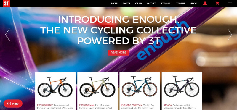 3T bikes website 