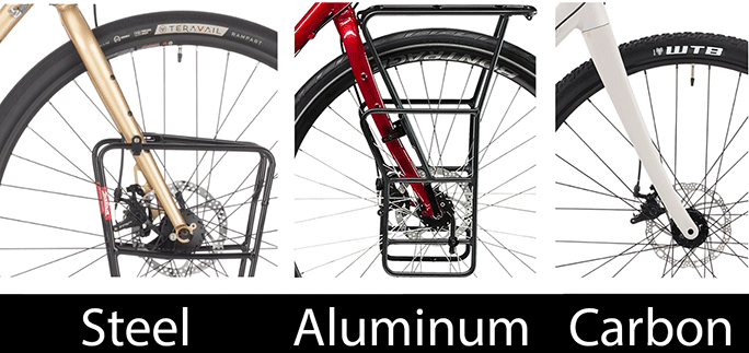 touring bike forks