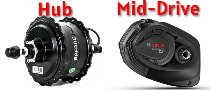 Hub vs. Mid-drive motor