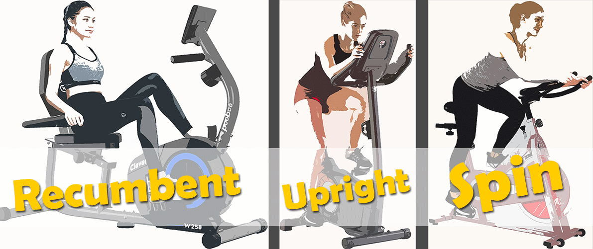 Different types 2025 of stationary bikes