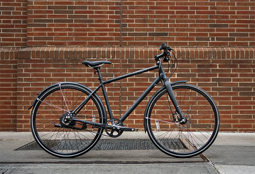 black priority best hybrid bike