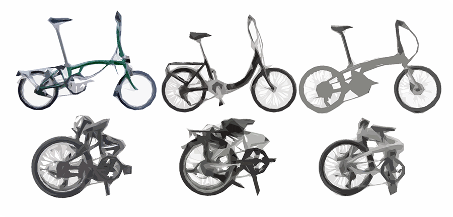 folding bicycle types