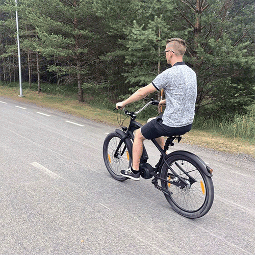 james heath on a bike