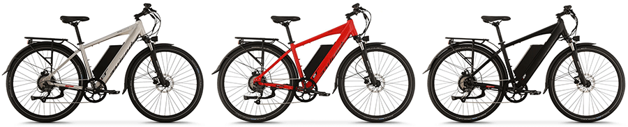 juiced crosscurrent ebike in various colors