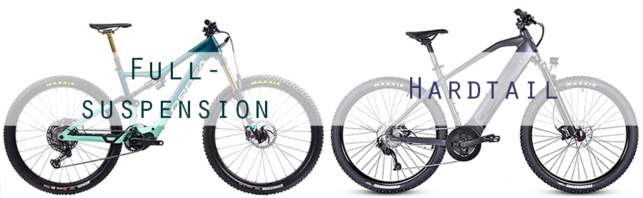 hardtail vs full suspension emtb