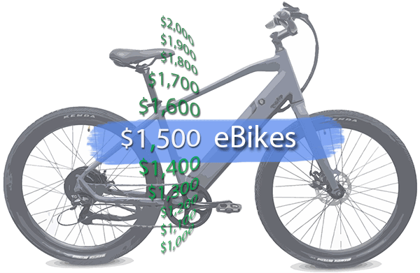 best electric bike under 1500 pounds