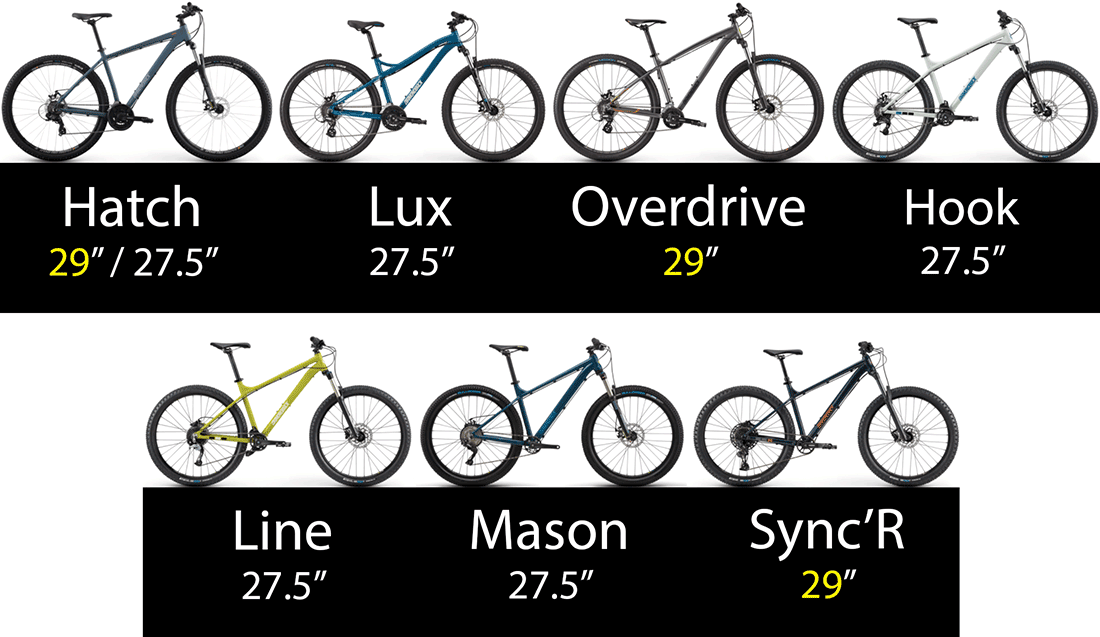 Diamondback bike best sale size chart