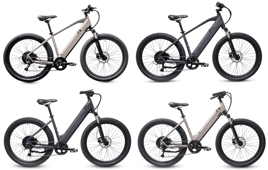 ride1up lmtd electric bike in all variations