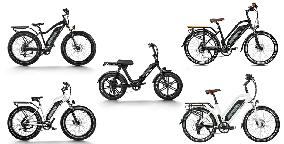 himiway electric bikes 3 models