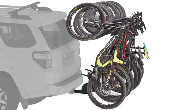 six bike vertical rack