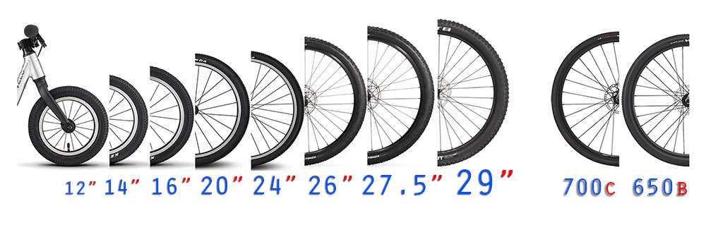 bicycle wheel sizes