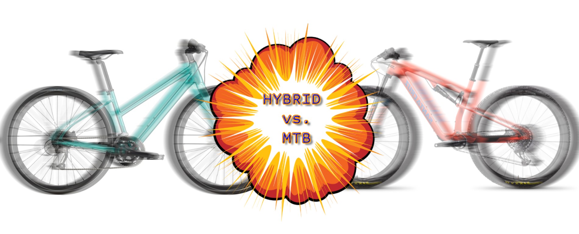 Hybird vs. Mountain Bikes