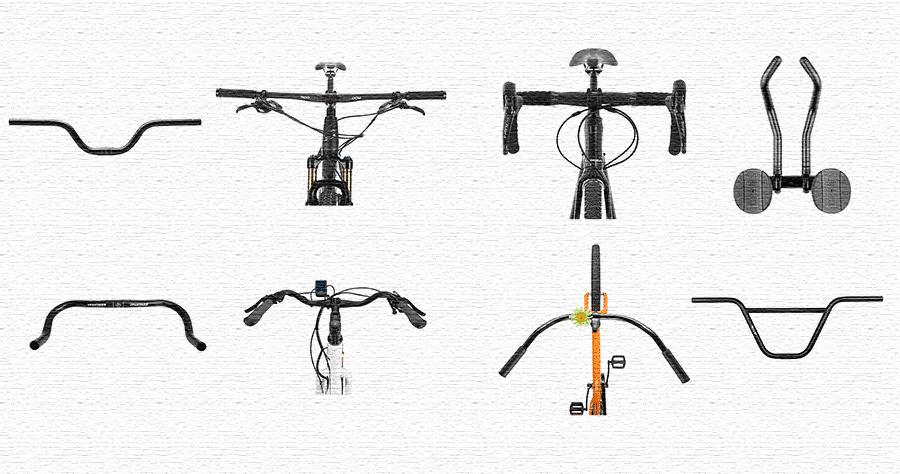 different road bike handlebars