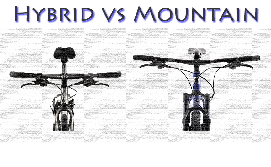 hybrid vs mountain bike