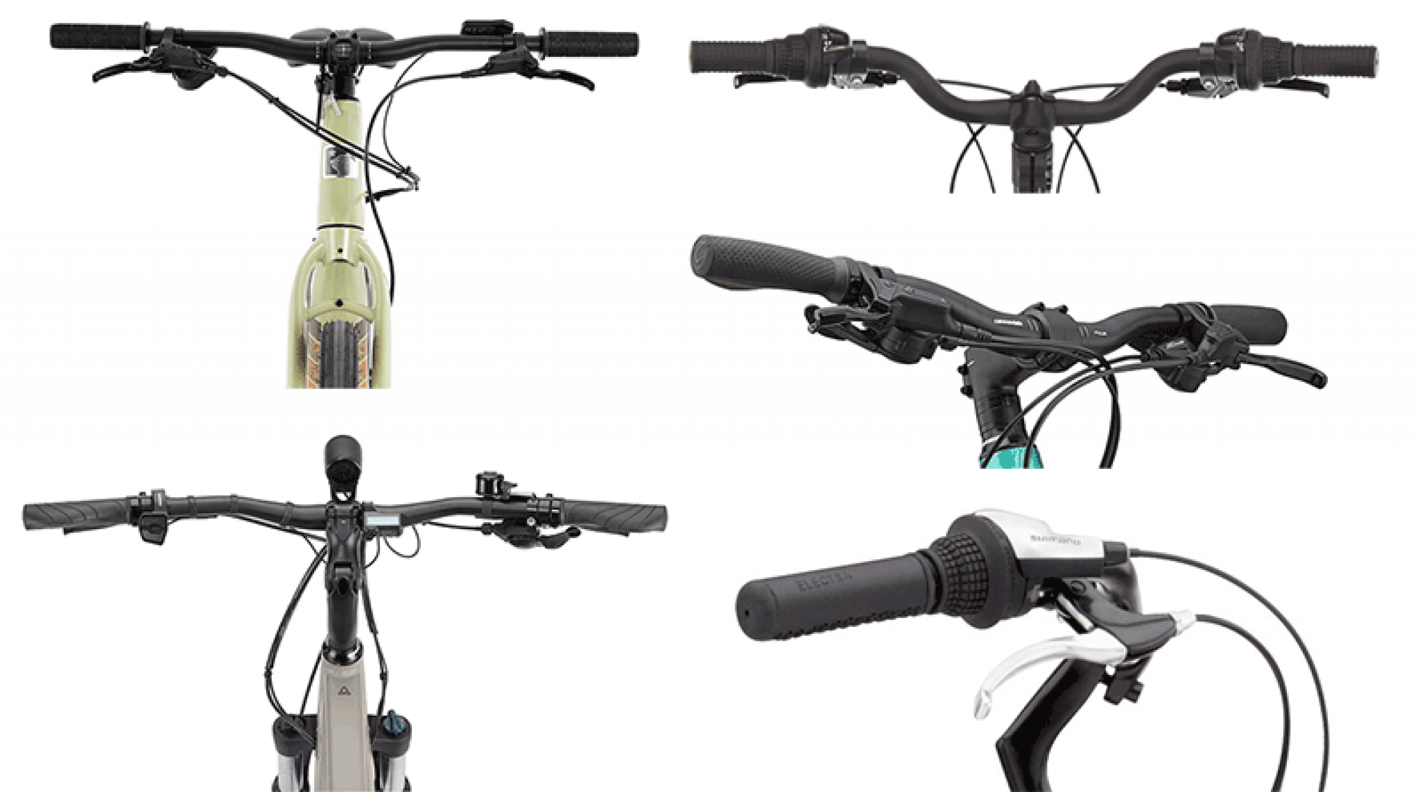 different kinds of bike handlebars