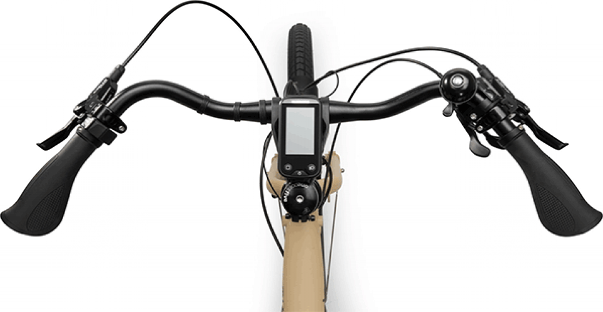 hybrid bicycle handlebars