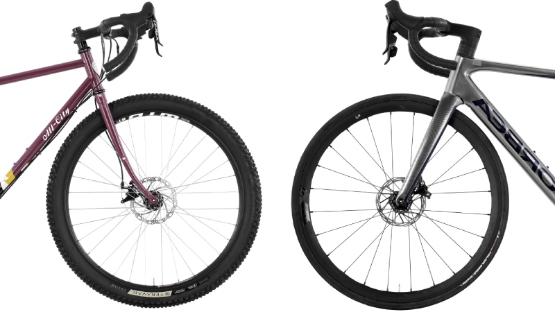 gravel vs. road bikes guide