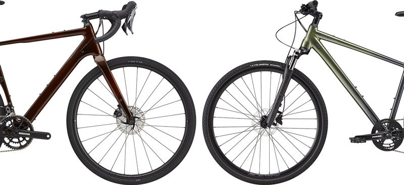 gravel bike vs hybrid bike