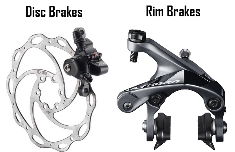 rim brakes vs disc brakes