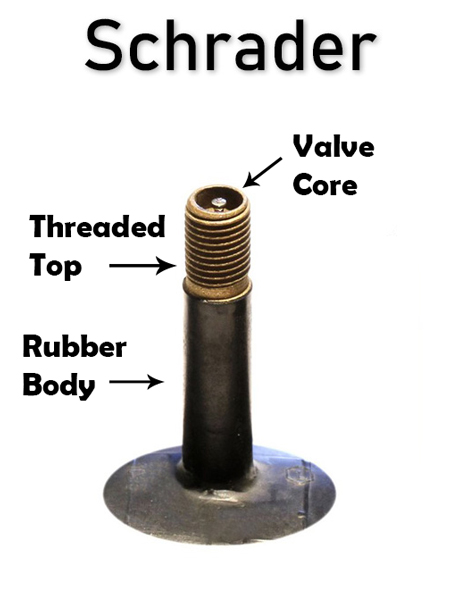 schrader tire valve