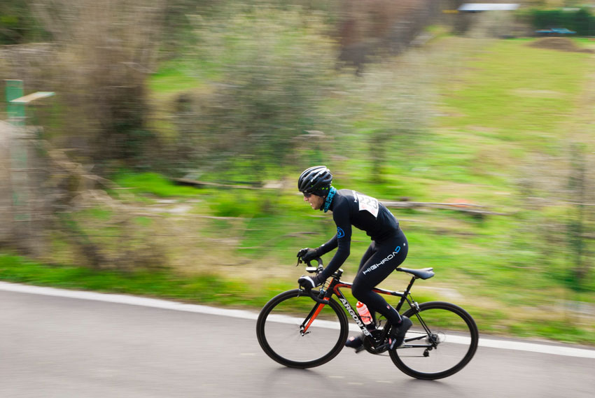 cycling out of the saddle