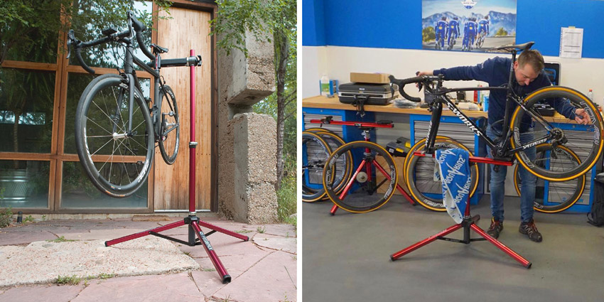 clamp vs race bike stand