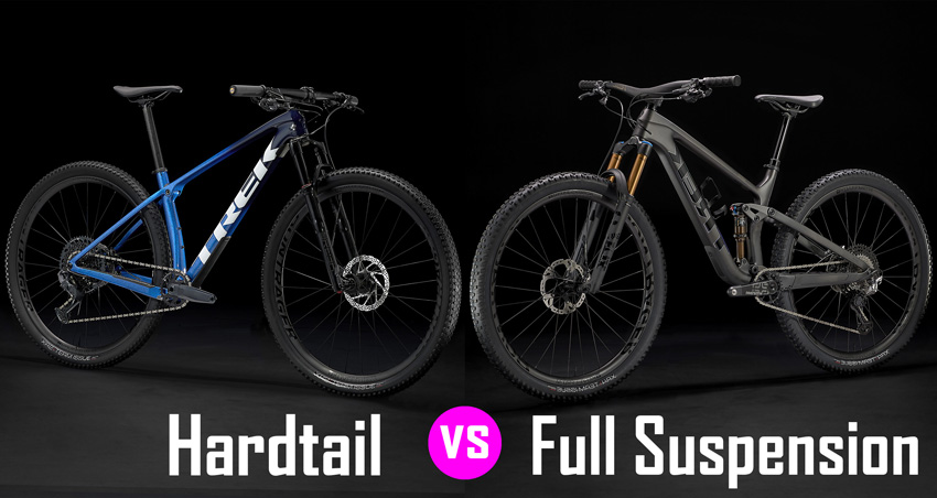 hardtail vs full suspension