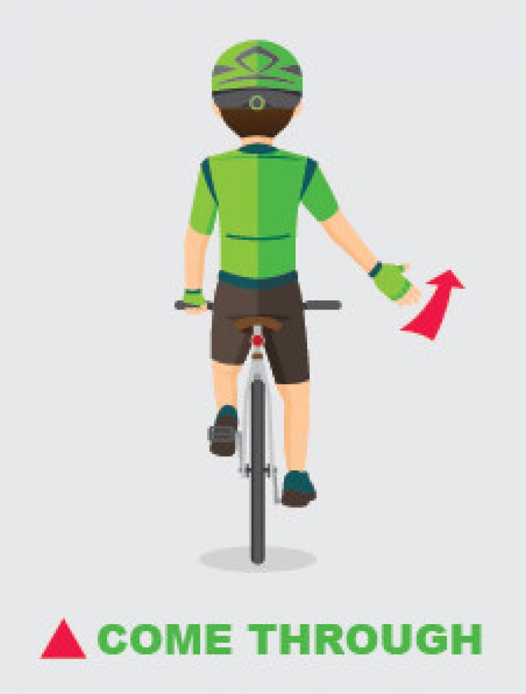 Bike Hand Signals to Master Before Your First Group Ride