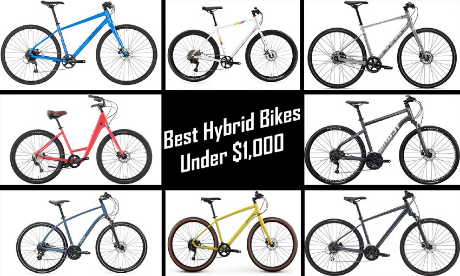 Best Hybrid Bikes Under 1,000 Our Top Models [+Buying Guide]