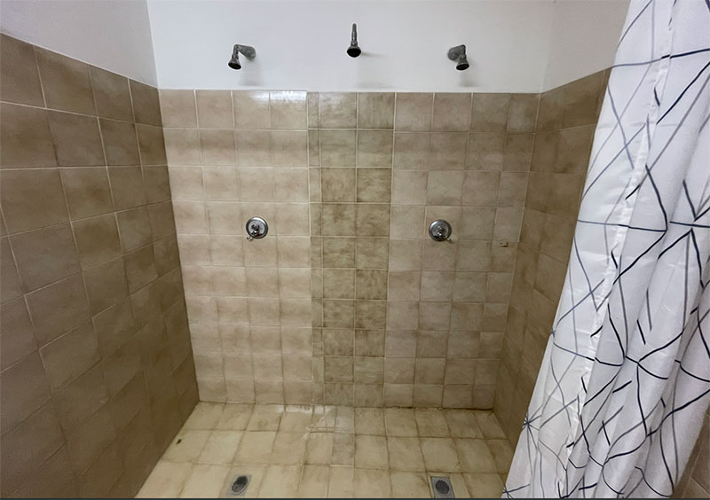 Strange shower