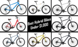 Best Hybrid Bikes Under $1,000 in 2022