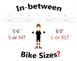 In-Between Bike Sizes – How to Choose When You Fall Between Two Frame Sizes